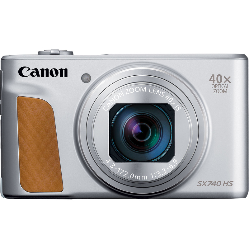 Canon PowerShot SX740 HS Digital Camera (Silver)  