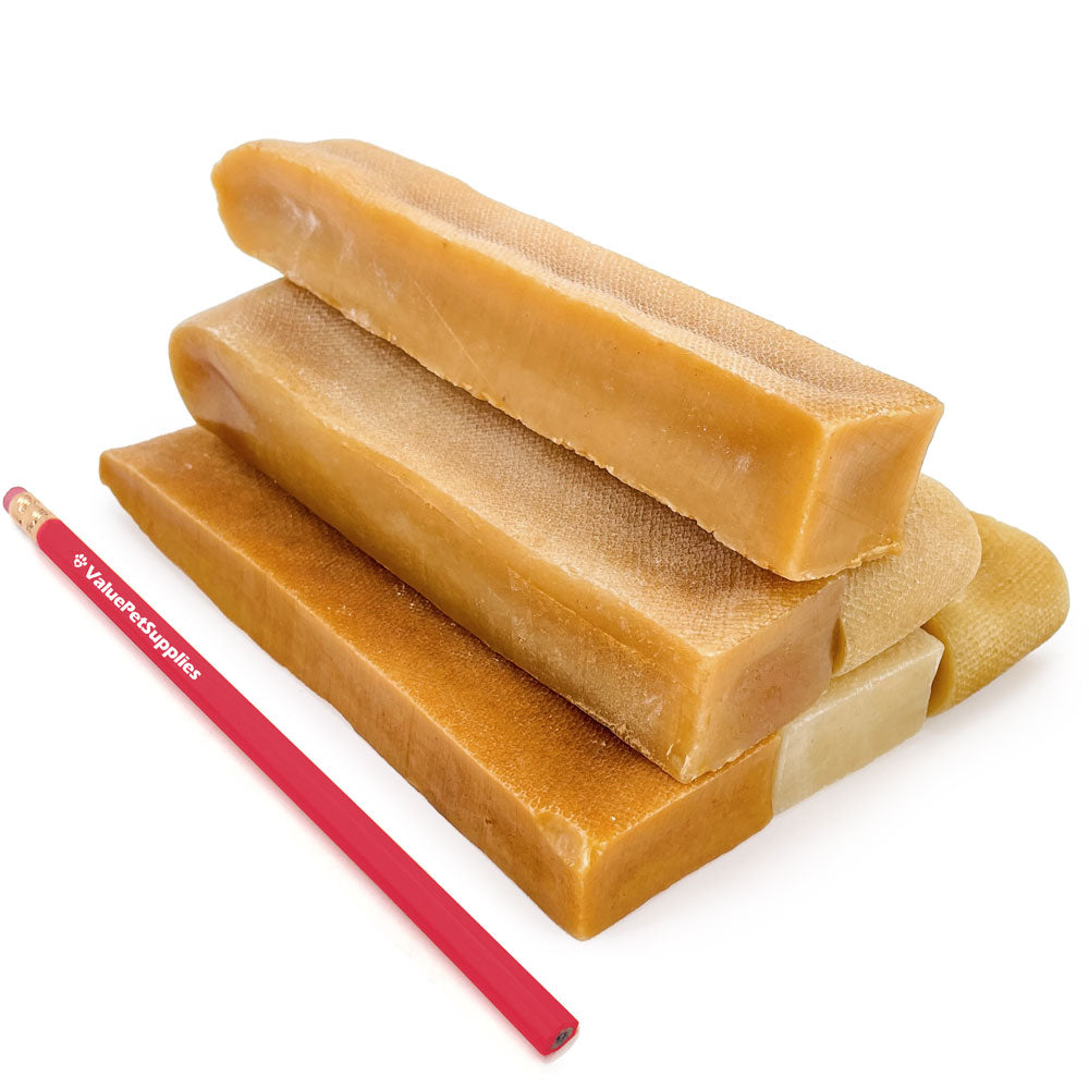 Himalayan Yak Cheese Dog Chews, Extra Extra Large, 4 lb - Long-Lasting for Aggressive Chewers, All Natural, Healthy & Safe, Low Odor Nepal Yak Milk Chews 