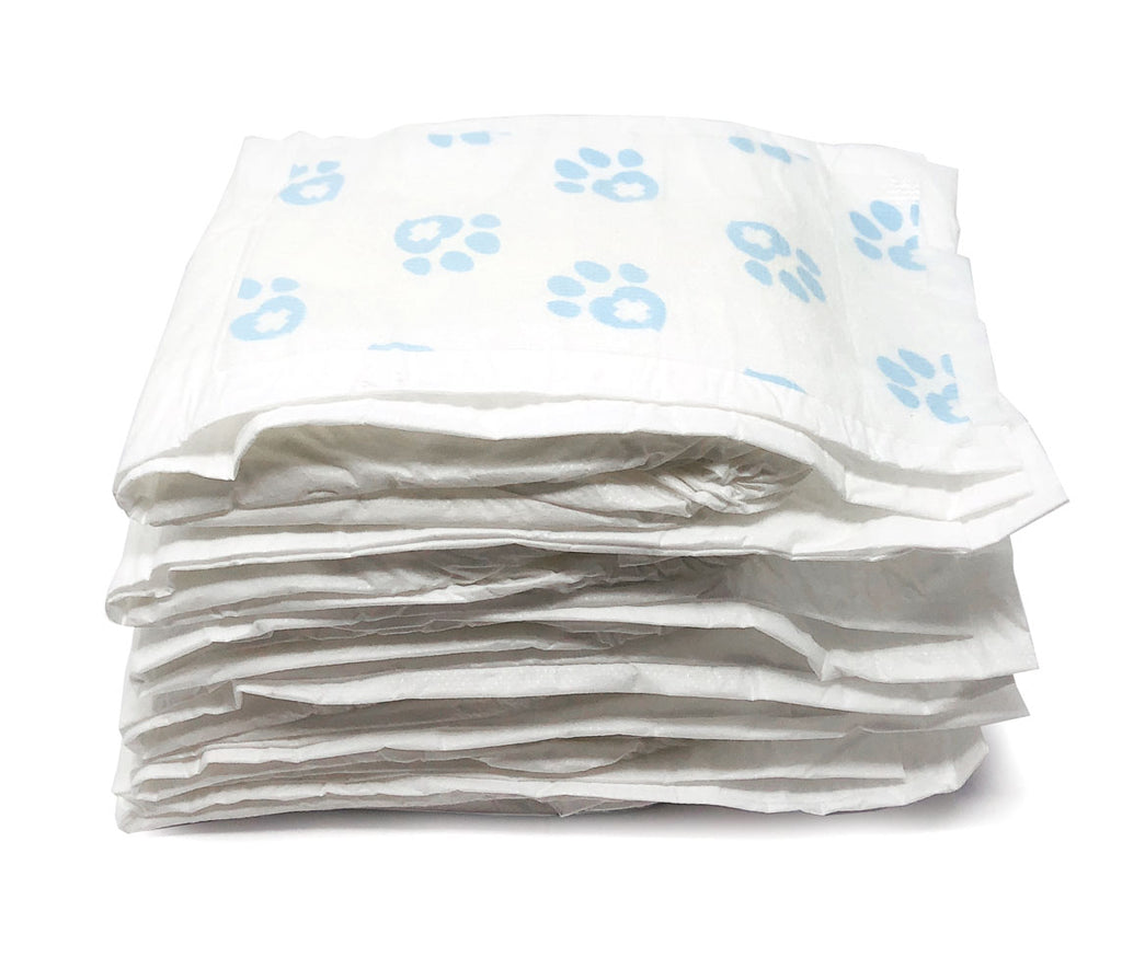 NEW- ValueWrap Male Wraps, Disposable Dog Diapers, 1-Tab Large, Lavender, 144 Count - Snag-Free Fastener, Leak Protection, Wetness Indicator 